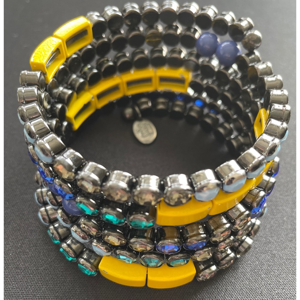 Juicy Couture Rhinestone Coil Bracelet - Picture 3 of 9